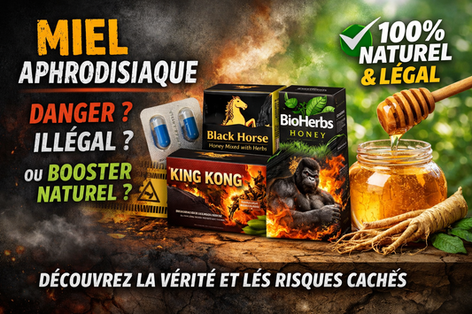 Miel aphrodisiaque : danger, illégal ou vrai booster naturel ?